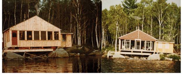 Groton Pond, Vermont, camp 6 - Rocky Point