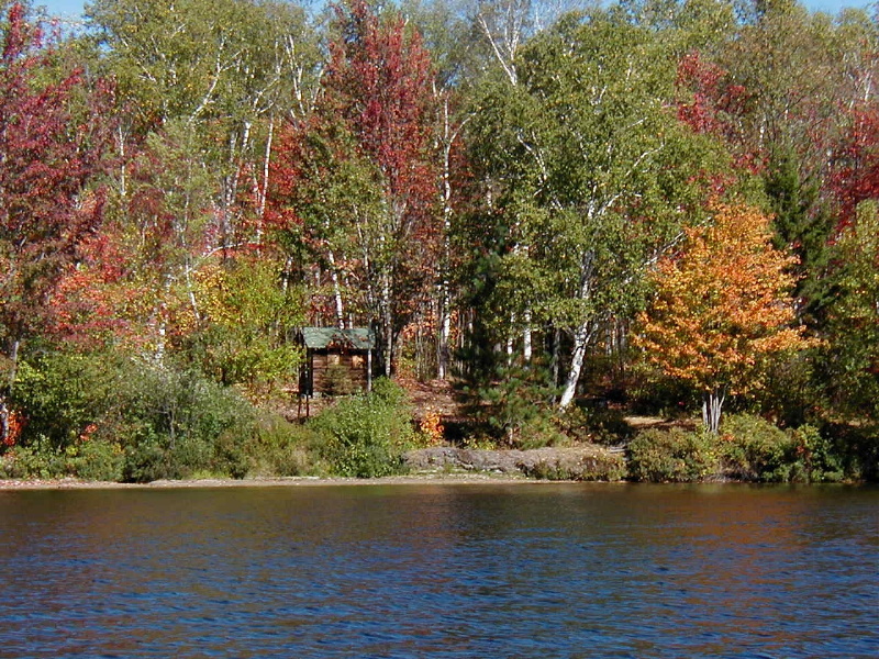 Groton Pond, Vermont, camp 15a